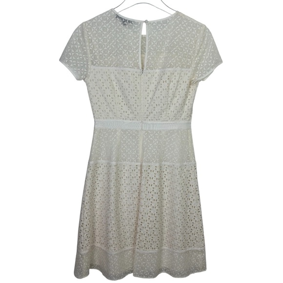 Banana Republic Ivory A-Line Dress Size 2 - Picture 2 of 13